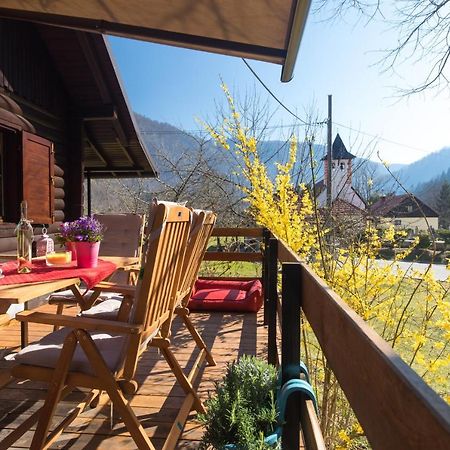 Vila Rozi, Osilnica - Vacation House Pr' Vili Rozi ภายนอก รูปภาพ