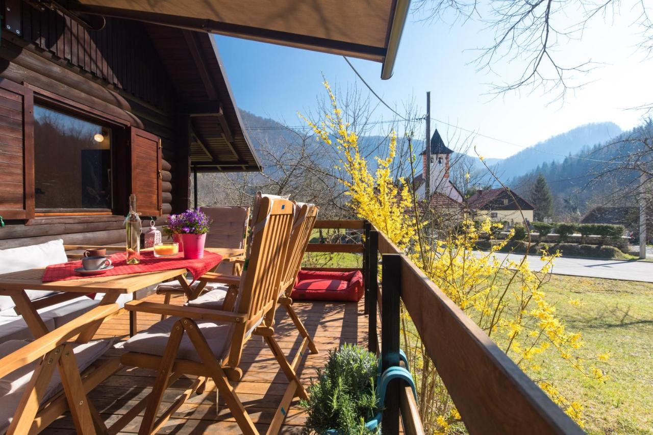 Vila Rozi, Osilnica - Vacation House Pr' Vili Rozi ภายนอก รูปภาพ